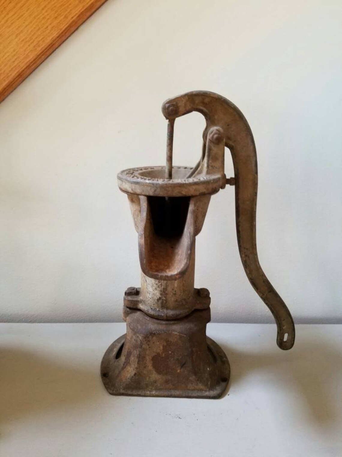 Antique Well Pump Cast Iron Well Water Pump Nelson Bros. Co. Etsy