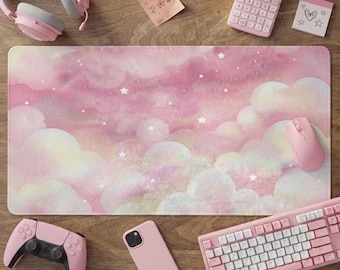 Fantasy World Tree Mouse Pad, Extended Gaming Desk Mat, Magical Design