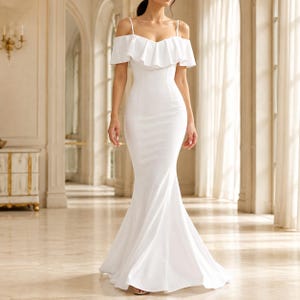 White Formal Dress