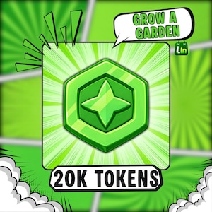 20K Tokens | Grow A Garden 1 | Quick Delivery