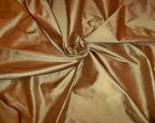 SCALAMANDRE SHANGRI-LA Gold Bronze Silk Fabric 10 Yards