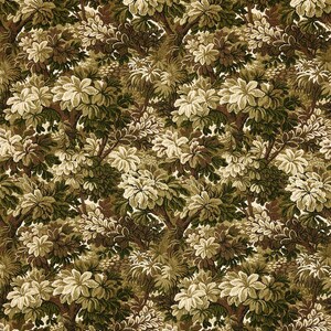 SCALAMANDRE Verdure Tapestry Deep Lush Foliage Fabric 10 Yards Moss image 4