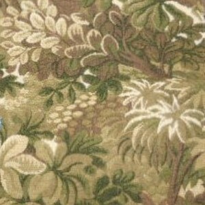 SCALAMANDRE Verdure Tapestry Deep Lush Foliage Fabric 10 Yards Moss image 6