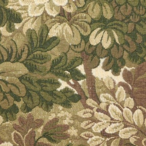 SCALAMANDRE Verdure Tapestry Deep Lush Foliage Fabric 10 Yards Moss image 7