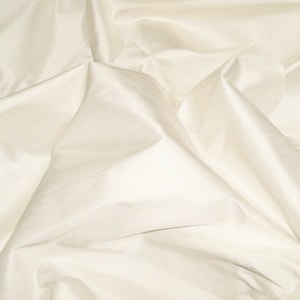 SCALAMANDRE SHANGRI-LA Silk Fabric 10 Yards Ivorie / Ivory