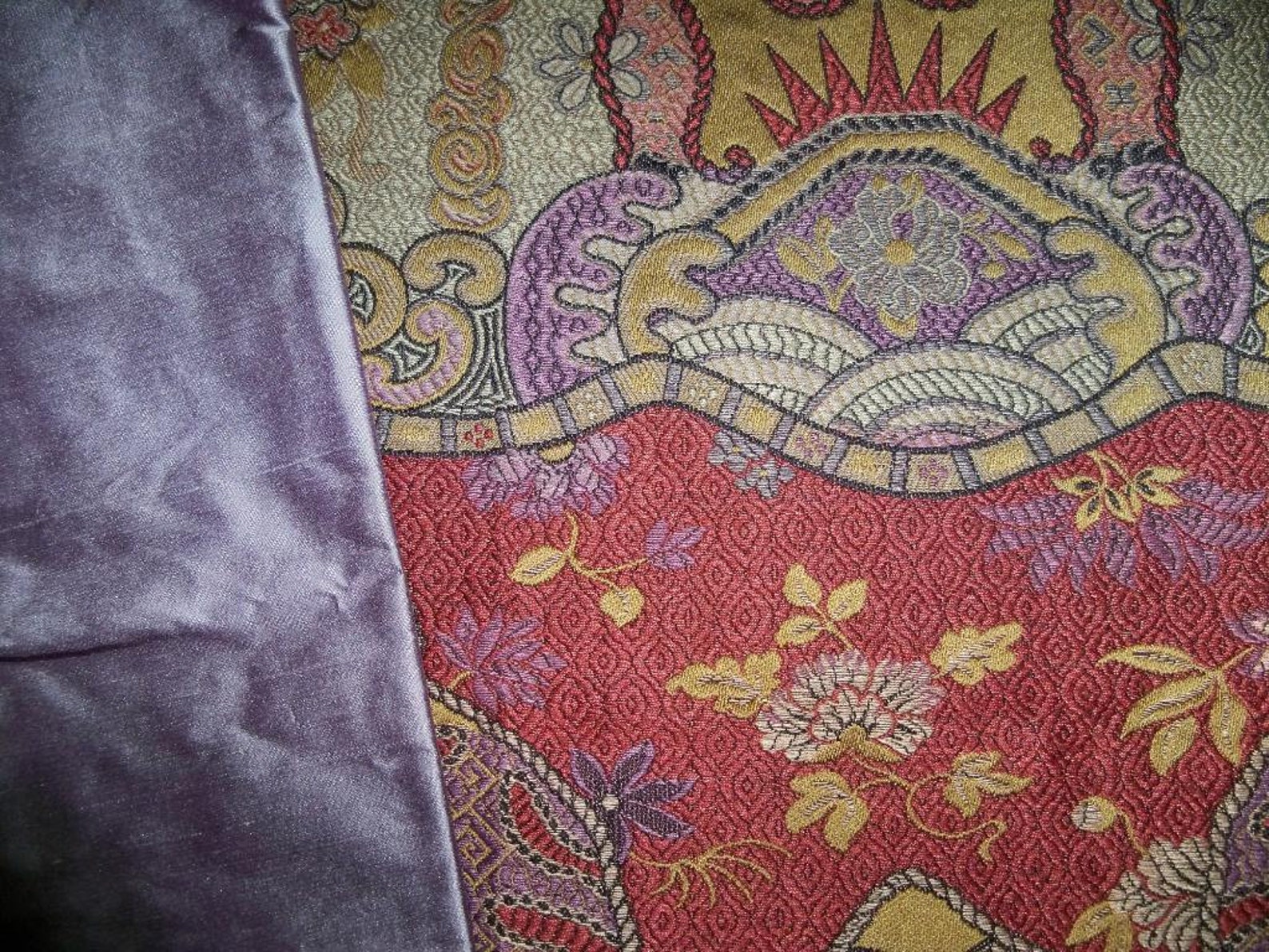 CLARENCE HOUSE CHINOISERIE Dragon Empress Fabric 10 Yards Wine Etsy