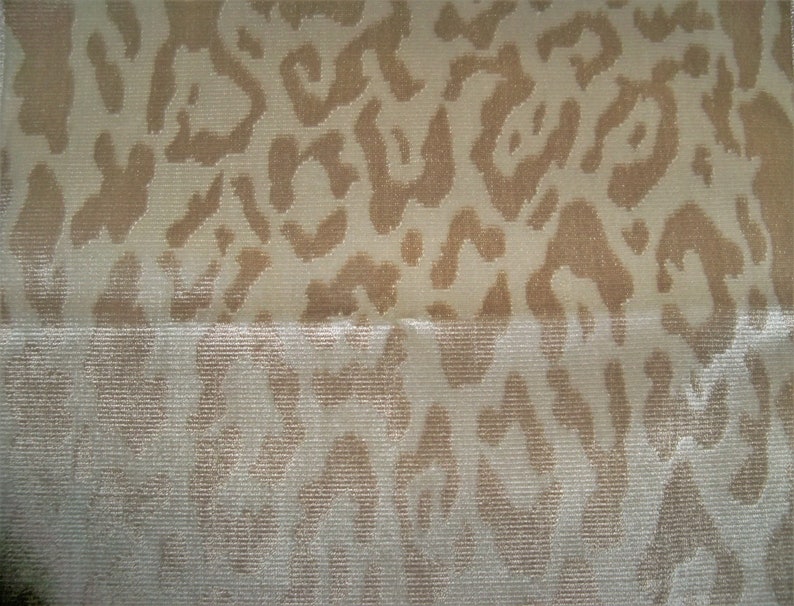 SCALAMANDRE OLD WORLD Weavers Leopard Velvet Fabric 5 Yards Etsy