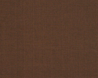 LARSEN Solid Ribbed Woven Heavy Duty Upholstery Fabric 10 Yards Bark