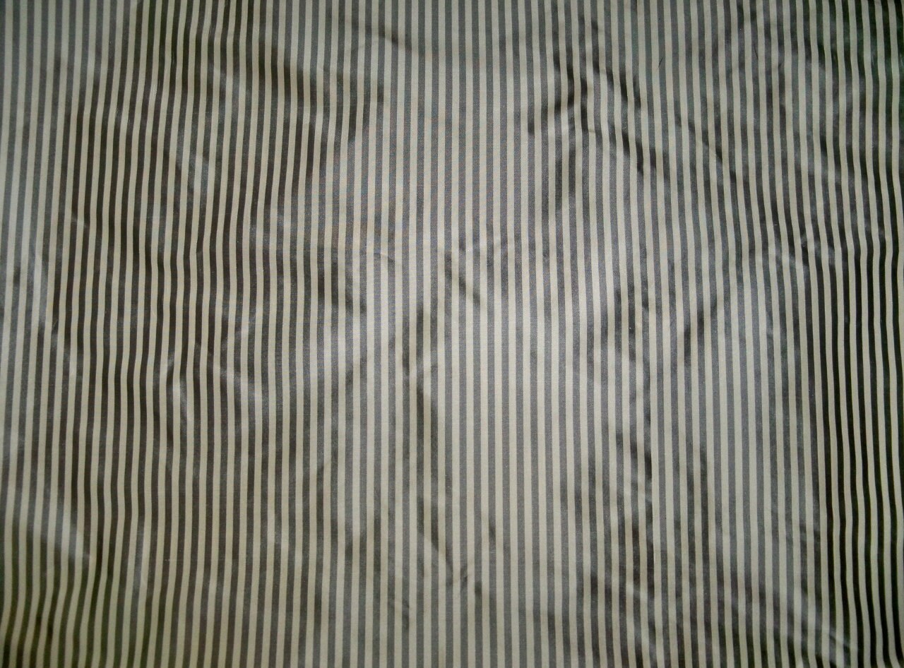 SCALAMANDRE BARANZELLI PENNY Pinstripes Silk Taffeta Fabric