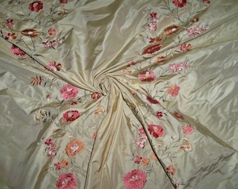 Red Tissue Taffeta Silk, 100% Silk Fabric, by the Yard, 44 Wide TS-7321 -   Israel