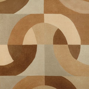 LEE JOFA Kelly Wearstler Colonnade Modern Abstract Linen Fabric 10 Yards Dorado