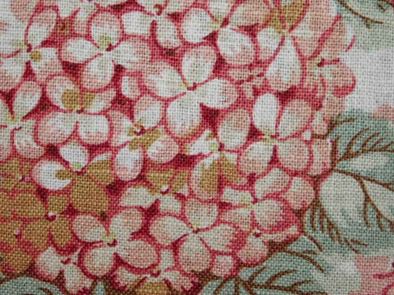 Tissu Kravet Au Mètre - Imprimé Floral Coloré Sur Coton Style Faux Lin - Parfait Pour Couture