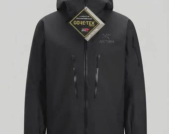 Arc'teryx GORE-TEX Paclite Plus Hardshell Hooded Waterproof Hiking Rain Shell  Lightweight Windproof Outdoor Jacket