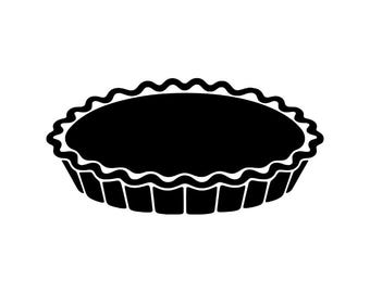 Kürbiskuchen (PNG, SVG), Thanksgiving-Dessert-Clipart, Bäckerei-Logo, Herbstback-Vektor, Küchendekoration