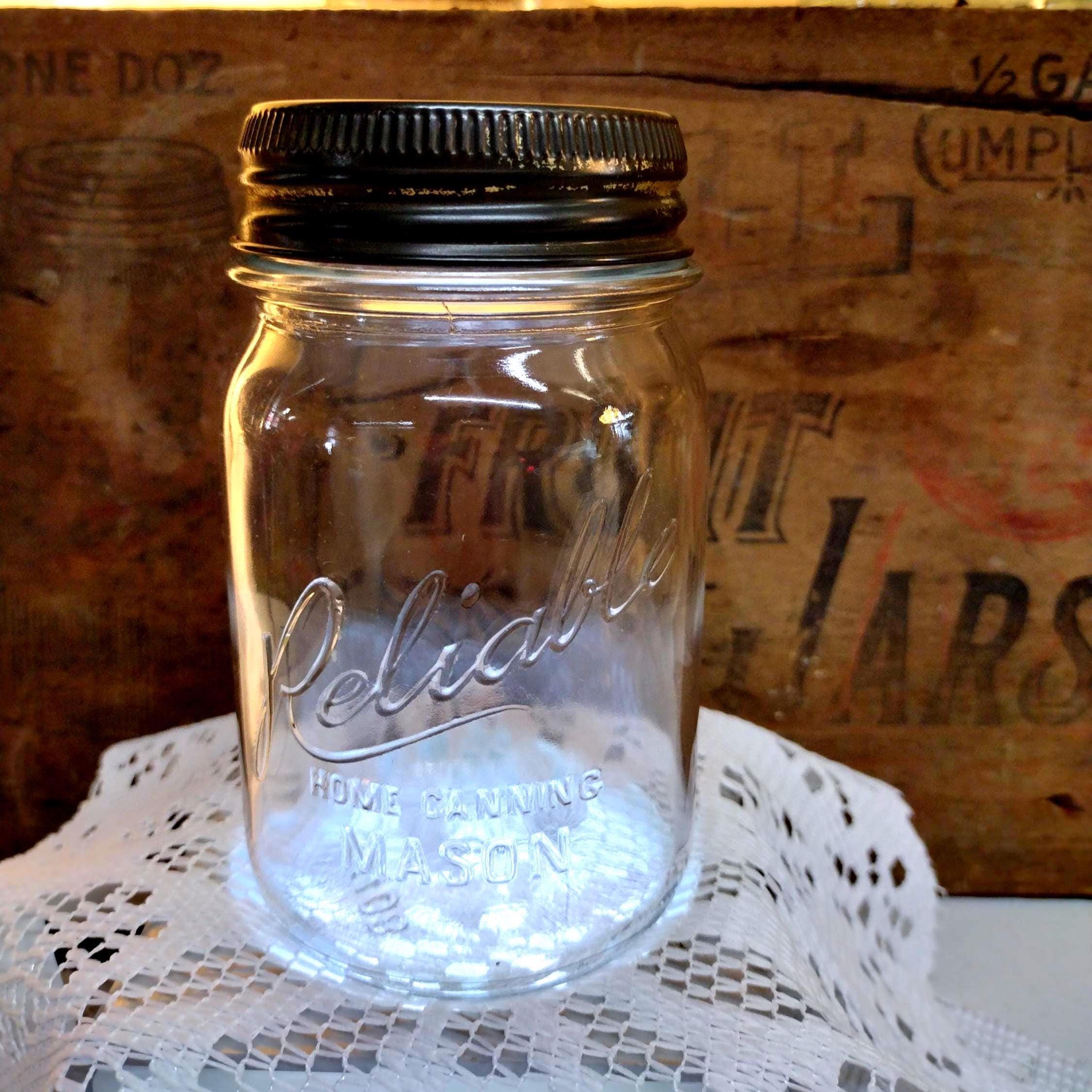 Smiths Mason Jars 1,8 Liter Klassieke Glazen Waterkan Met 2 Weg Deksel Kannen Voor Water Stijlvolle En Veelzijdige Kan Geschikt Temperaturen Van 40 F Tot 330 2321654386