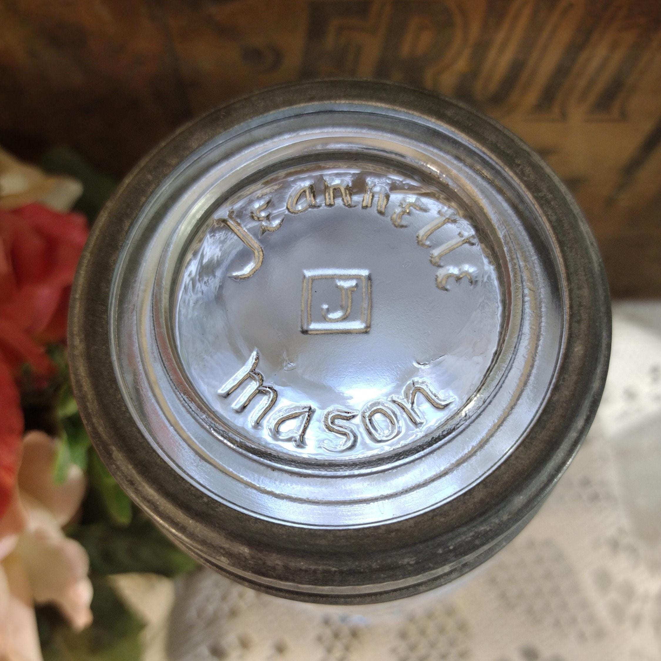 Jeannette Mason Jar - Etsy