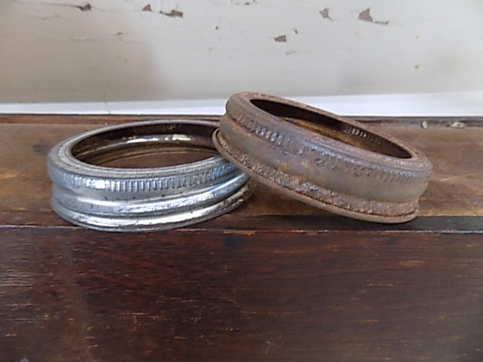 20 REGULAR MOUTH VERY Rusty Rustic Canning Jar Lid Rings Etsy