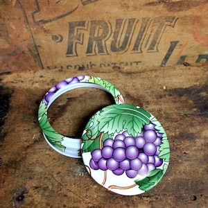 One STANDARD MOUTH Grapevine Canning Lid and Band Modern Two Piece Metal Lid and Band Canning SUPPLY L06
