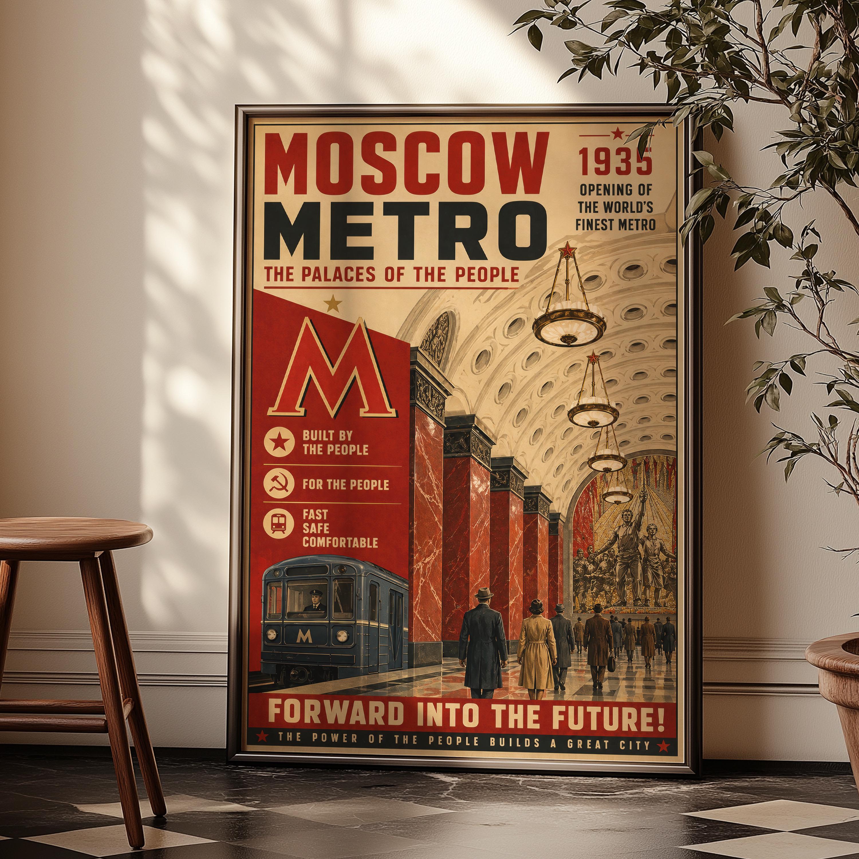 Moscow Metro - Etsy