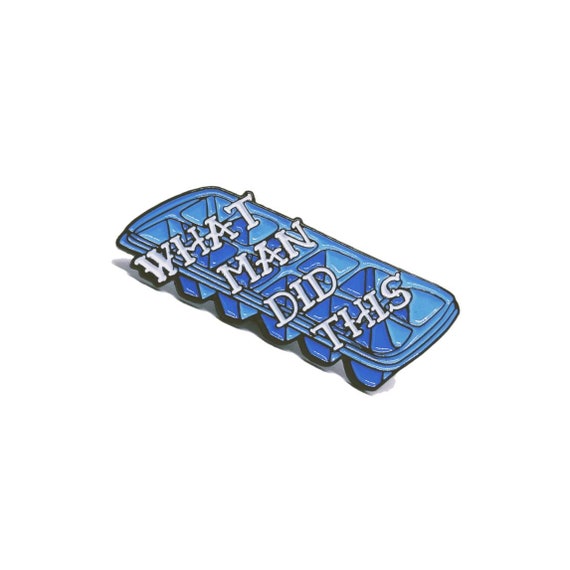 Crazy Ex Girlfriend Ice Tray Pin Cxg What Man Did This Etsy