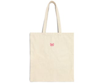Bolso tote de lona de algodón