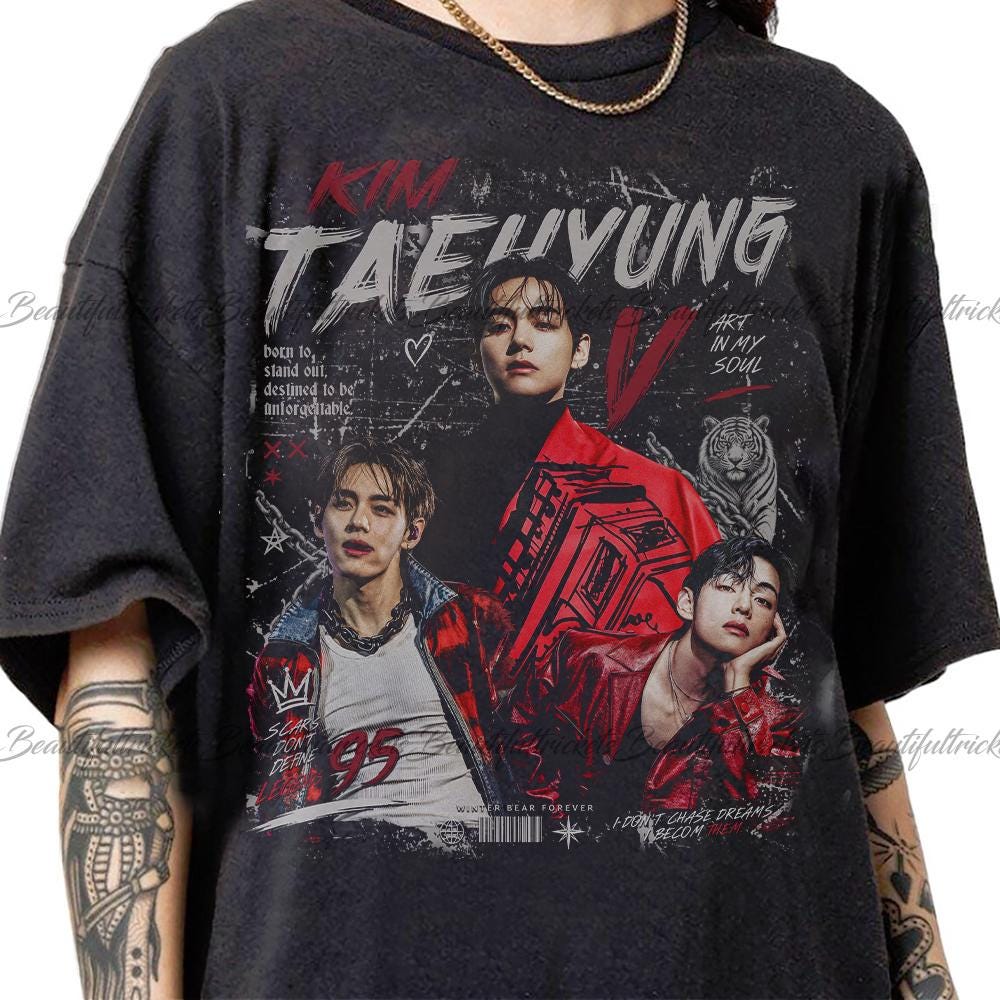 Bts Taehyung Merchandise - Etsy