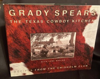Cowboy Cookbook Etsy