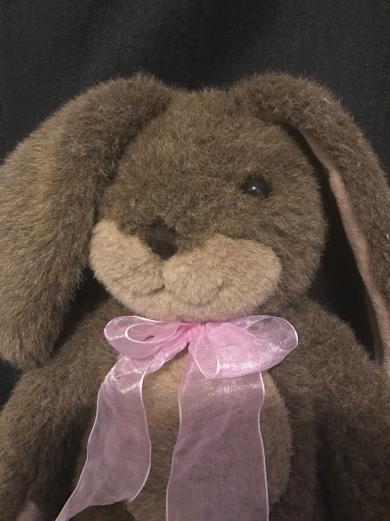 Vintage Bunny Rabbit Plush by Dakin Easter Bunny SALE PRiCE was 14.99 now 9.99
