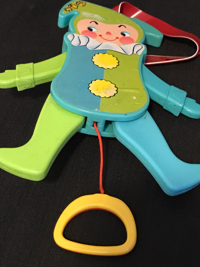 Vintage FisherPrice Jolly Jumping Jack Toy Preschool Nursery Etsy