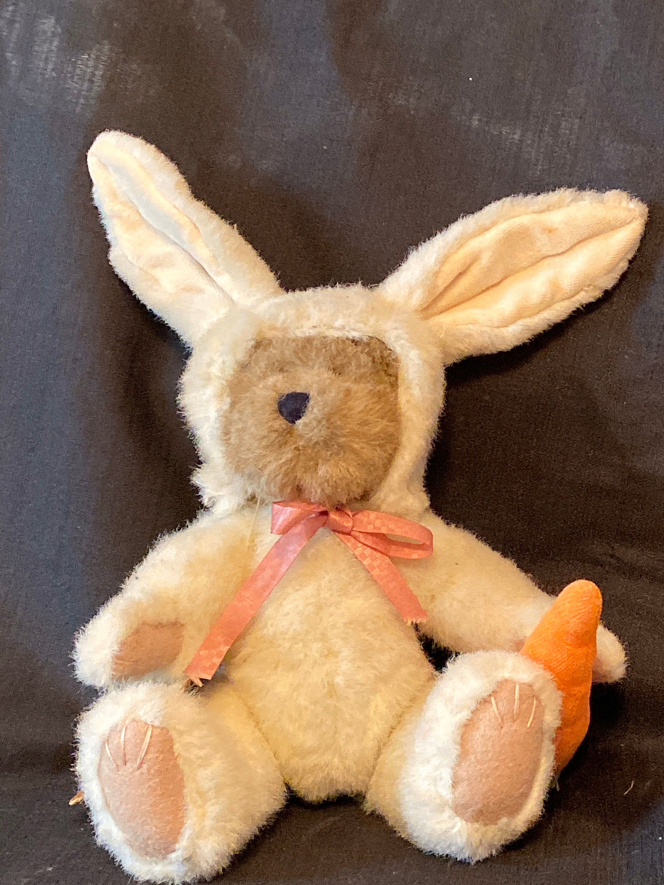 Vintage Bear Dressed in Bunny Rabbit Suit Boyds Bears Etsy