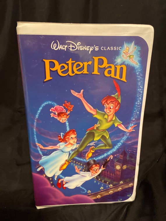 Buy Vintage Disney Movie peter Pan Classic Movie Cartoon VHS Online in India - Etsy Buy Vintage Disney Movie peter Pan Classic Movie Cartoon VHS Online in India - Etsy