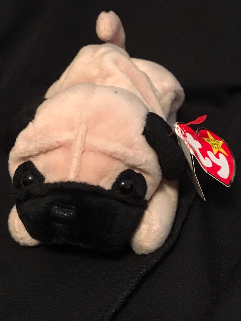 pug stuffed animal ty