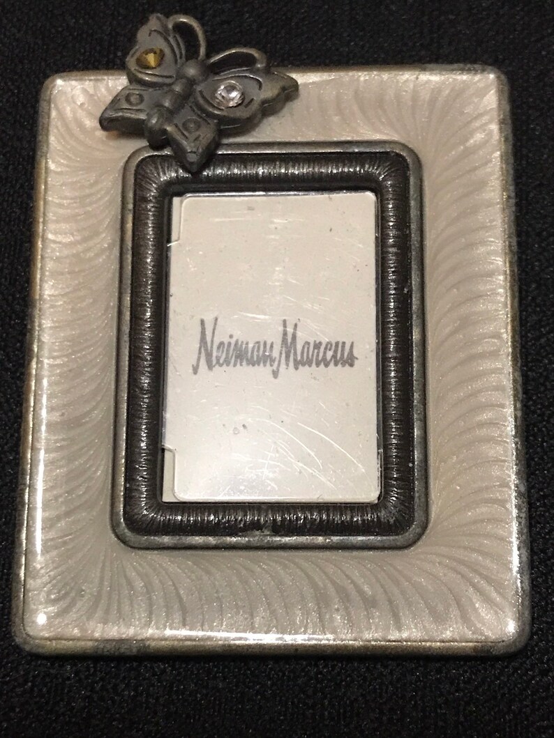 Vintage Jay Strongwater Frame With Stand Or Clip Neiman Marcus Image 0