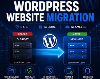 WordPress Website Migration Service | Safe, Secure Hosting Transfer