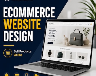Ecommerce Website Design | WordPress WooCommerce Online Store, Professional Shopping Website & Redesign