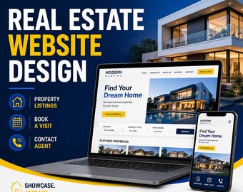Webdesign für Immobilienmakler, WordPress-Website für Makler, Immobilienangebote, Webdesign für Makler und Broker