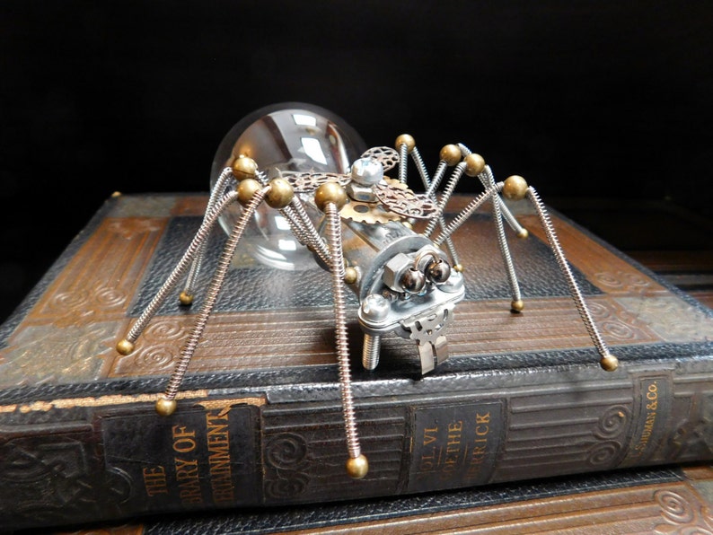 Steampunk Spider Sculpture image 1