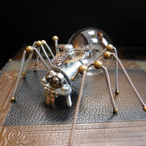 Steampunk Spider Sculpture image 5