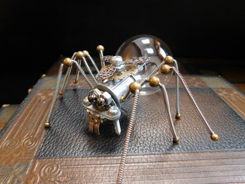 Steampunk Spider Sculpture image 5