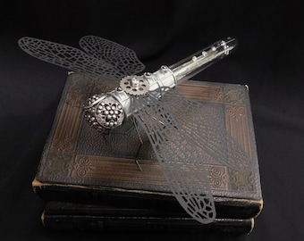 Metal Dragonfly Sculpture