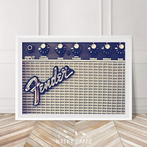 Fender, Amp, Amplifier, Music, Brand, Speaker, Musician, Digital, Instant Download, Photography, Print, Wall Art, Printable File, Home Decor