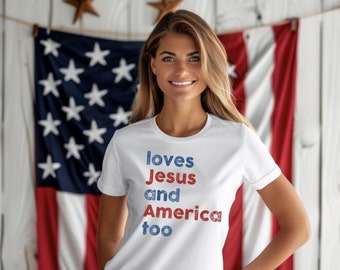 Jesus & American Shirt