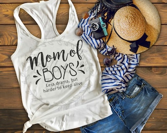 Mom of Boys Svg