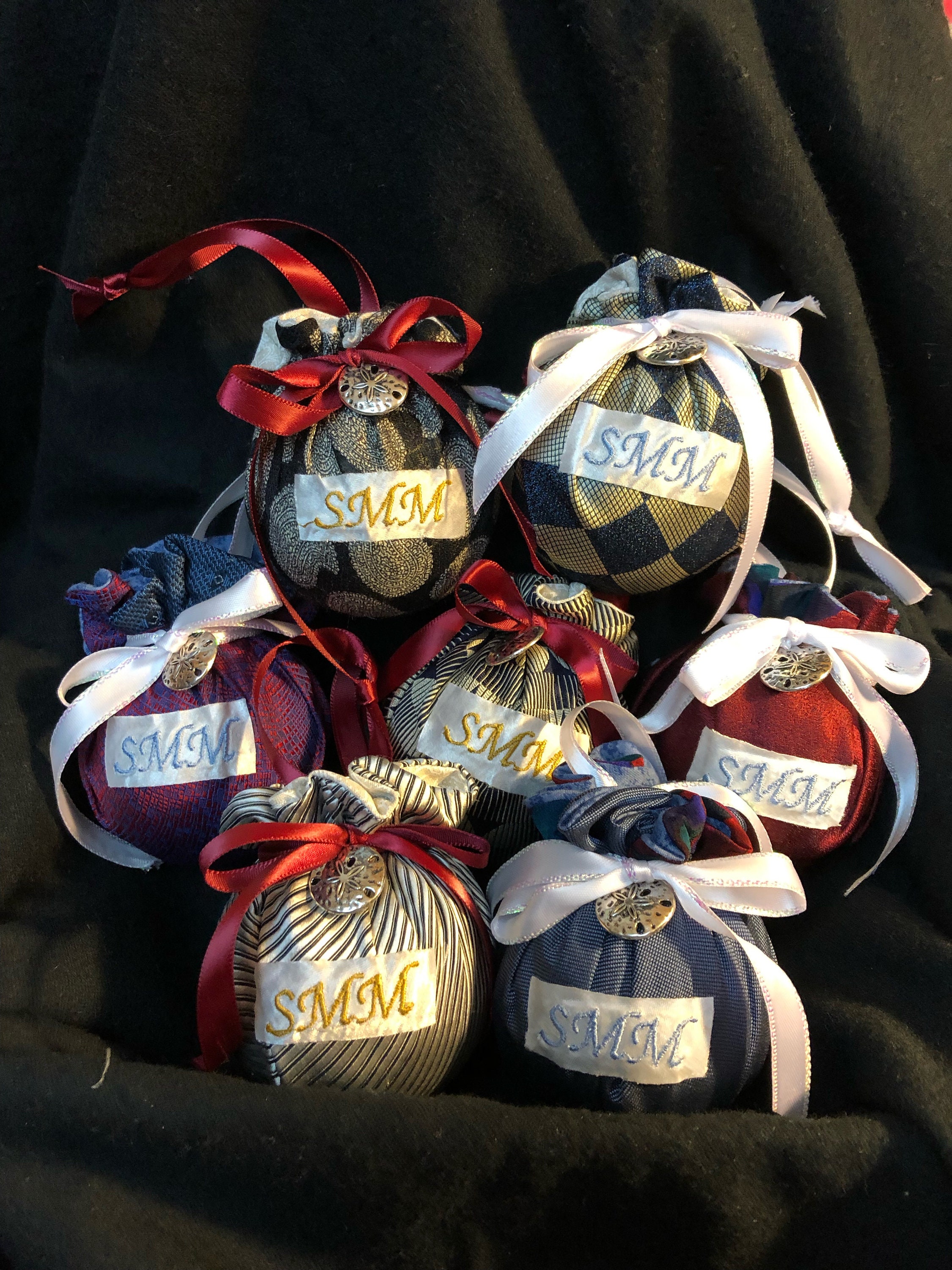 Necktie Memory Ornament Pattern Etsy