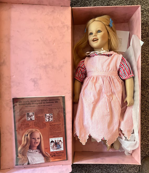 Annette Himstedt Artist Vinyl Doll, 1987 Barefoot Children