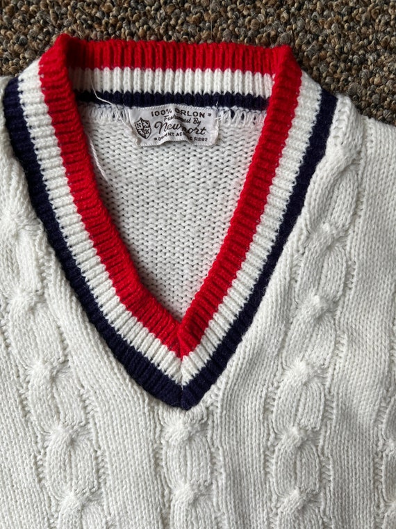 1960s Vintage Preppy Boy Outfit w/Sweater Polo Sh… - image 2