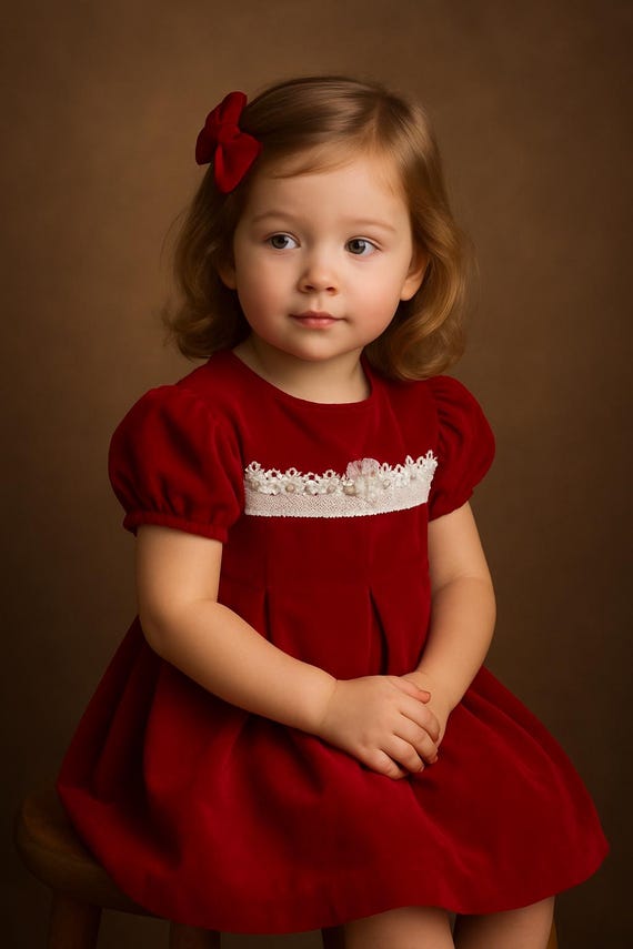open lace back dress Red Lilt Christmas Dress, 4T  Little Tots
