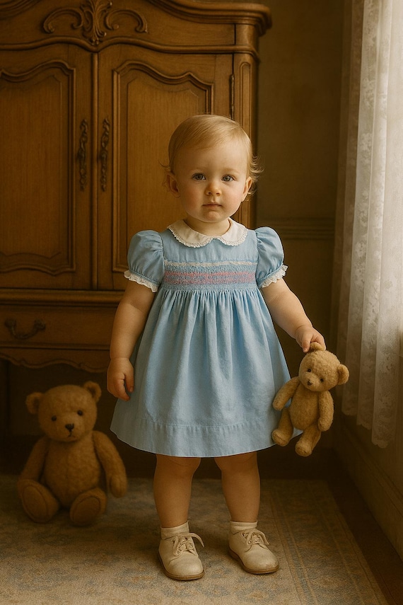 blue dress 12 months Blue Floral Dress 12 Month Baby