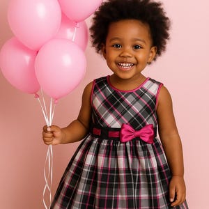 youngland pink dress Youngland Toddler Girl's Dark Pink Dress with Shrug (2T)