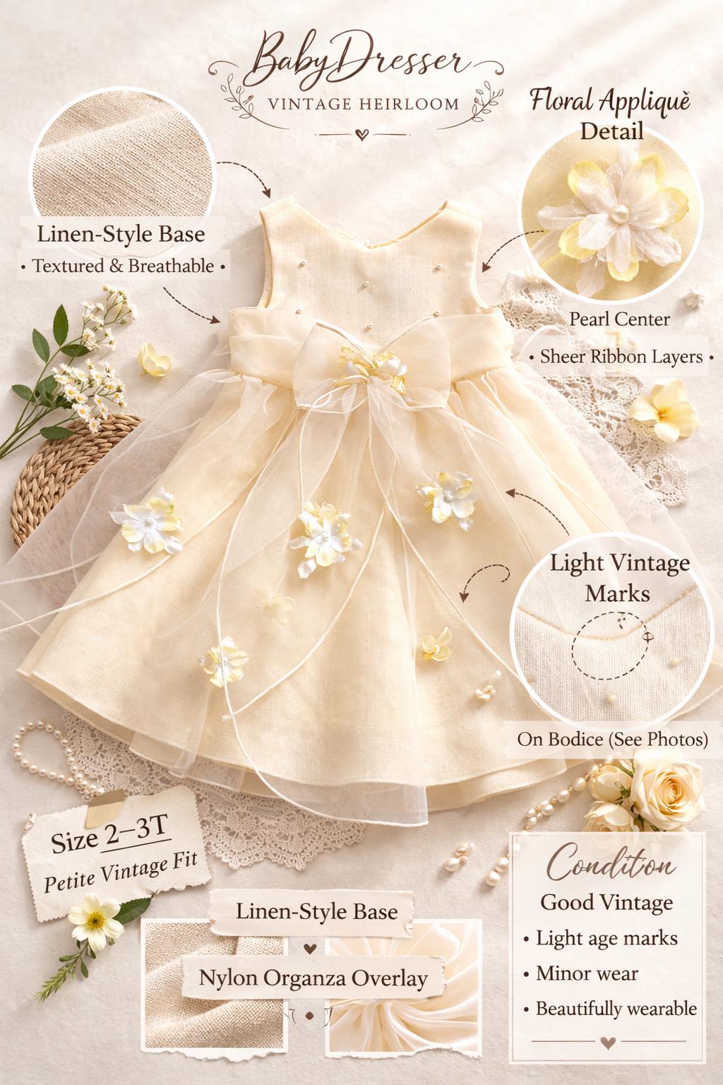 Short White With Floral Applique Dress - Etsy